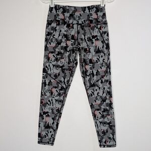 Sweaty Betty The Power 7/8 Length Elephant Camo Camouflage Workout Leggings XS